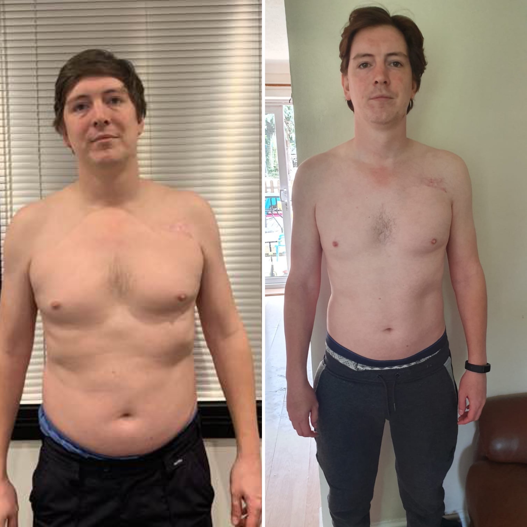 Danny J before and after