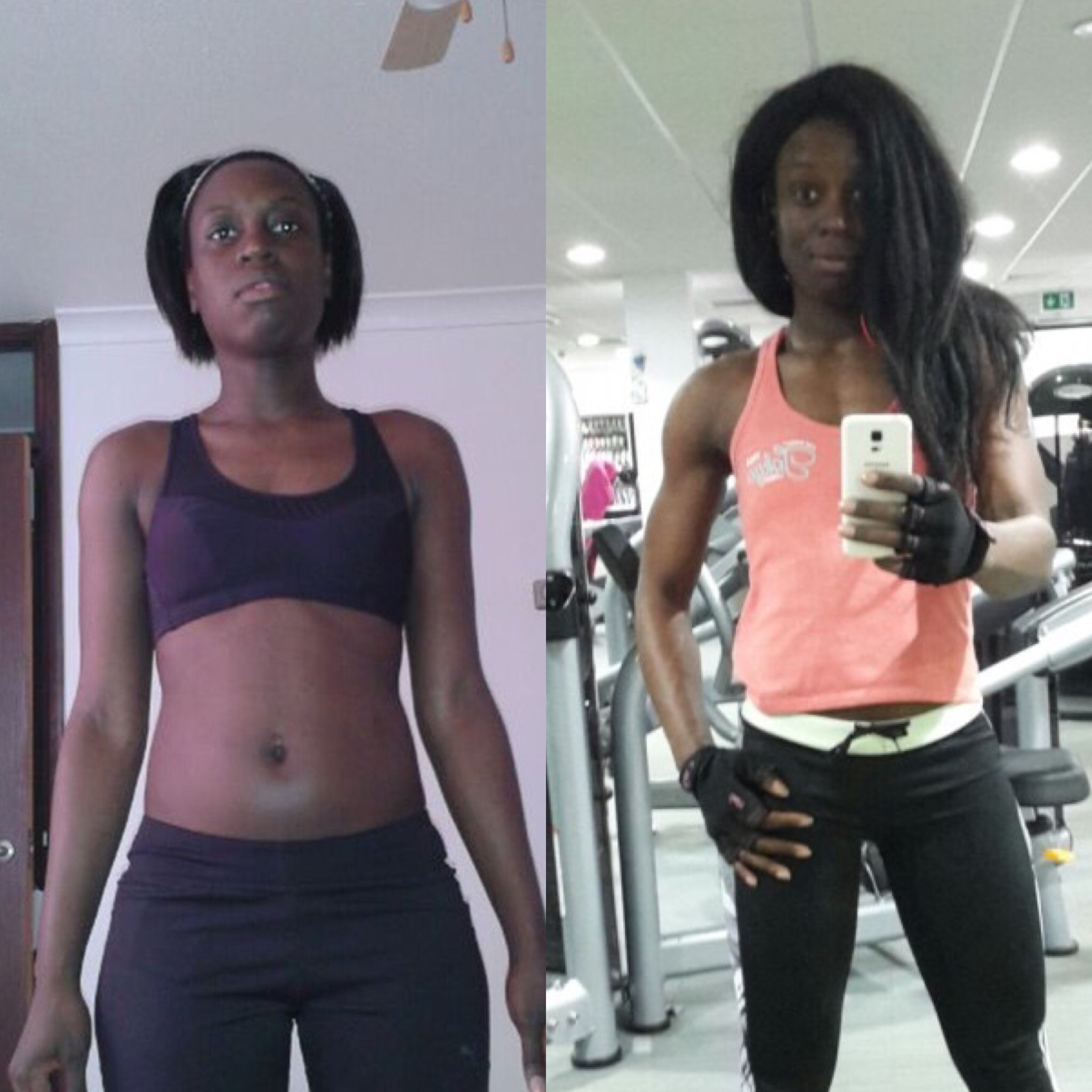 Naomi before and after