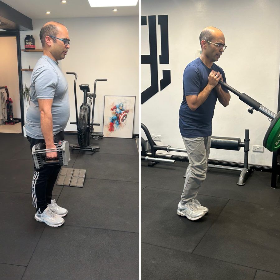Dr Sameer — before and after transformation
