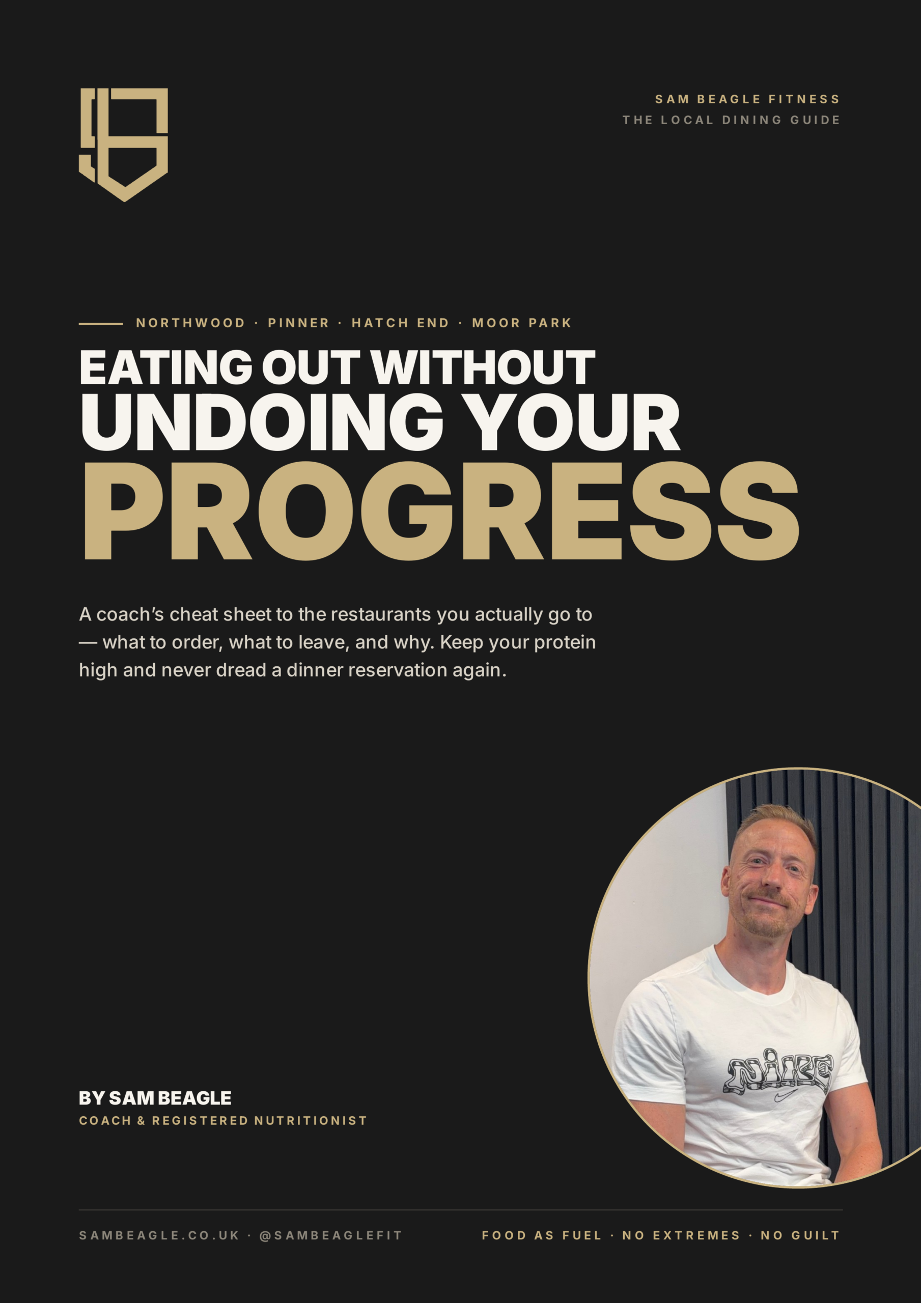 Eating Out Without Undoing Your Progress guide cover